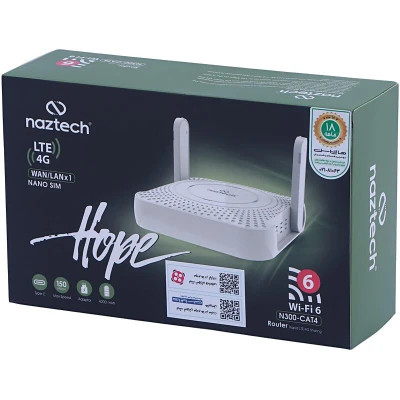 مودم همراه سیمکارتی 4G LTE Hope N300-CAT4 نو