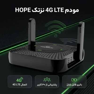 مودم همراه سیمکارتی 4G LTE Hope N300-CAT4 استوک A+