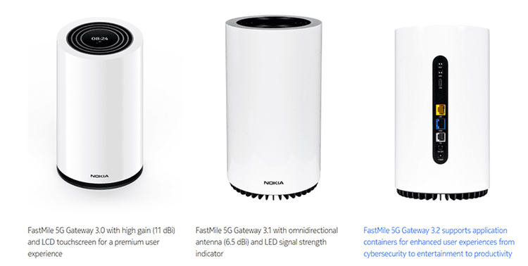 مودم نوکیا مدل FastMile 5G Gateway 3.2 استوک A+